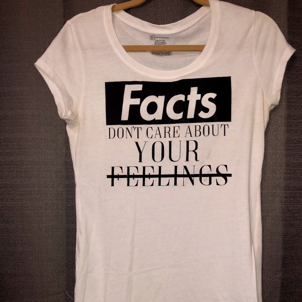 Custom "Facts Don't Care About.." T-Shirt